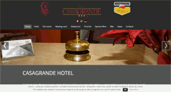 Desktop Screenshot of hotelcasagrande.it